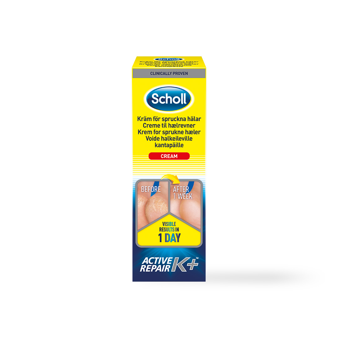 Scholl Fotkrem sprukne hæler K+ 60 ml