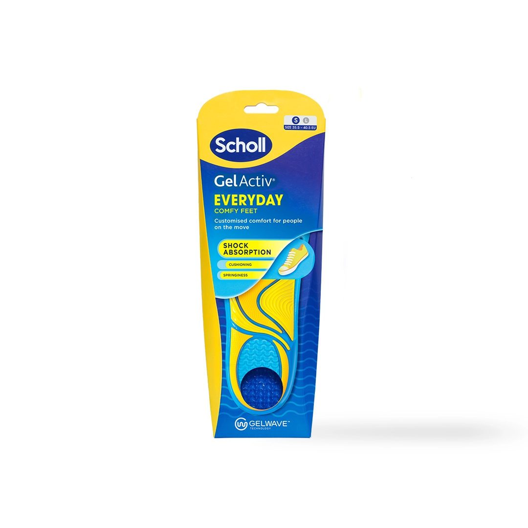 Scholl Gel Active Everyday såler Kvinne 1 par